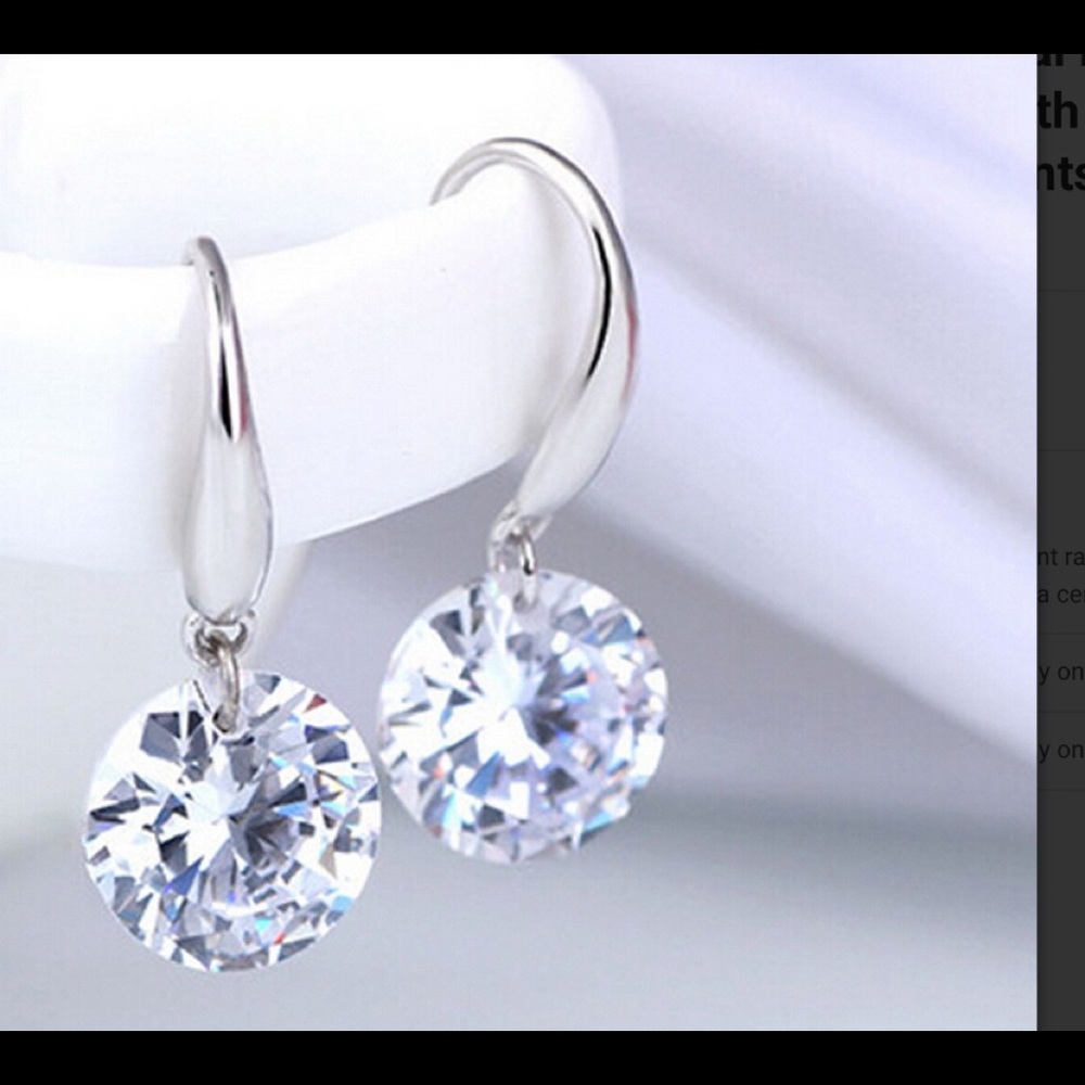 Swarovski crystal drop earrings